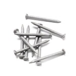 Mechanical galvanized round head smooth handle common iron nail BWG15X1” 1.8X25.4MM