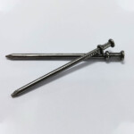 Polished Double-Headed Nail(20D / BWG6X4-1/64  / 4.11x89MM)