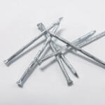 Galvanized cone-head Bamboo joint shank concrete nail  3.4x80MM