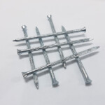 Galvanized cone-head Bamboo joint shank concrete nail  3.4x80MM