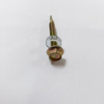 Galvanized Hexagonal self-drilling screws with washer 4.8x40MM  #10