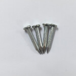 Galvanized round head fluted shank concrete nail  3.5×25.4MM