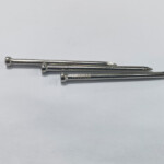 Electroplated nickel Brad head smooth shank headless iron nail furniture nails BWG11X2” 3.05×50.8MM