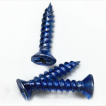 Galvanized  Blue zinc plating Countersunk head Chipboard screw  Fiberboard screw M4X19MM