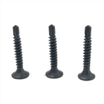 Philips head (PH2)Black phosphating fine teeth self drilling Drywall screw #6×1″  3.5x25MM