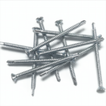 Galvanized White zinc plating Countersunk head Self-drilling Chipboard screw  Fiberboard screw M4.8X60MM