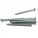 Philips head (PH2) Galvanized White zinc plating Coarse teeth Drywall screw #8×2-1/2“”  4.2x63MM