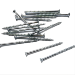 Philips head (PH2) Galvanized White zinc plating Coarse teeth Drywall screw #8×3″  4.2x75MM