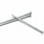 Galvanized round head fluted shank concrete nails  cement nails steel nails 4.2x100MM  4″