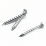 Galvanized round head fluted shank concrete nails  cement nails steel nails 3.6x38MM  3.6×1-1/2″