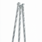Galvanized  twisted shank, flat head, iron nails common nails screw nails 7.6x254MM BWG1X10″