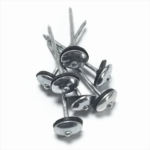 Galvanized twisted shank umbrella roofing nails with EPDM washer 3.4x70mm