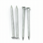 Galvanized round head fluted shank concrete nails  cement nails steel nails 4.2x75MM 3″