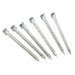 Galvanized round head fluted shank concrete nails  cement nails steel nails 3.0x50MM  2″