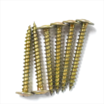 Galvanized Yellow zinc plating Truss Head Self Drilling Screw    #8X1-1/2 ”   4.2x38MM
