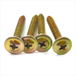 Galvanized Yellow zinc plating Truss Head Self Drilling Screw    #8X1-1/2 ”   4.2x38MM