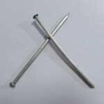 Hot dip Galvanized tower cap,Rose head square boat nails BWG6X6” 5.16X150MM